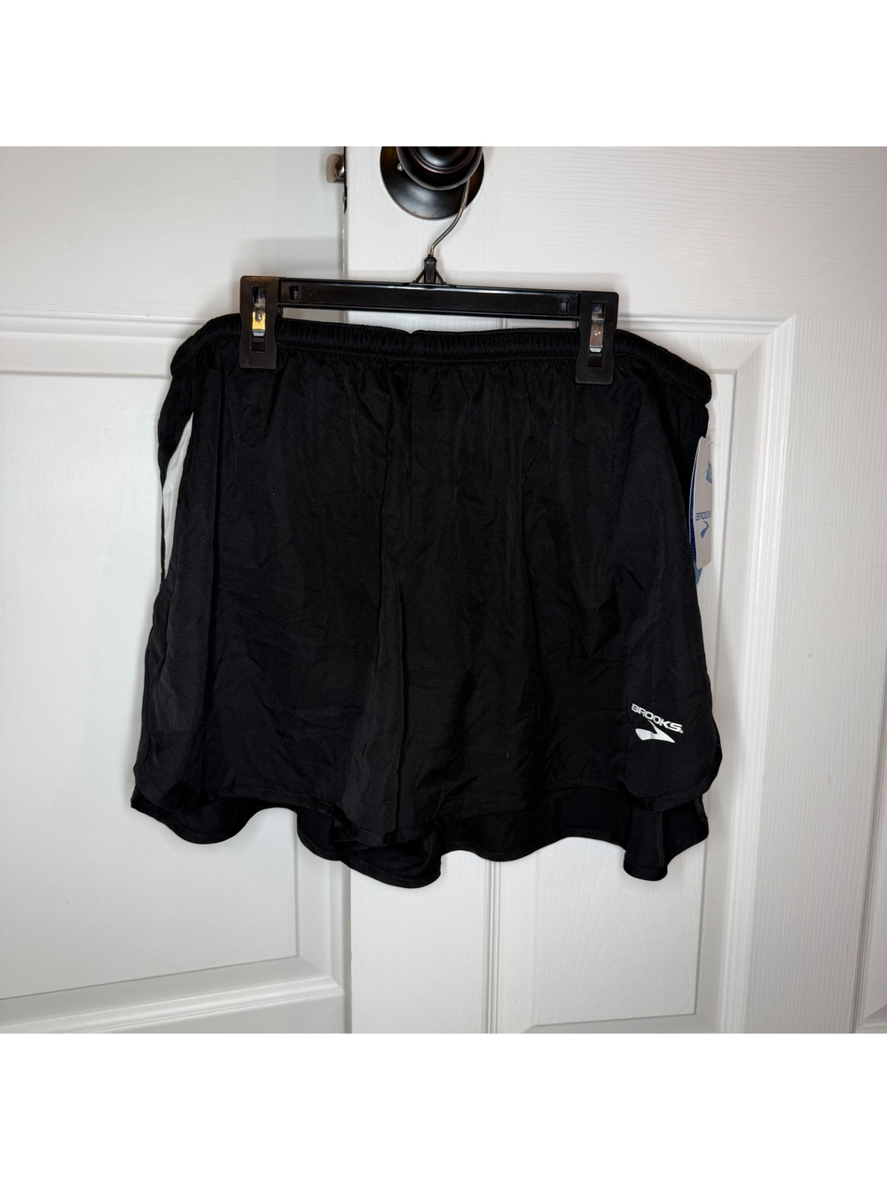 Brooks NWT Black Running Shorts 7T5HEXK 3” Inseam Womens XXL